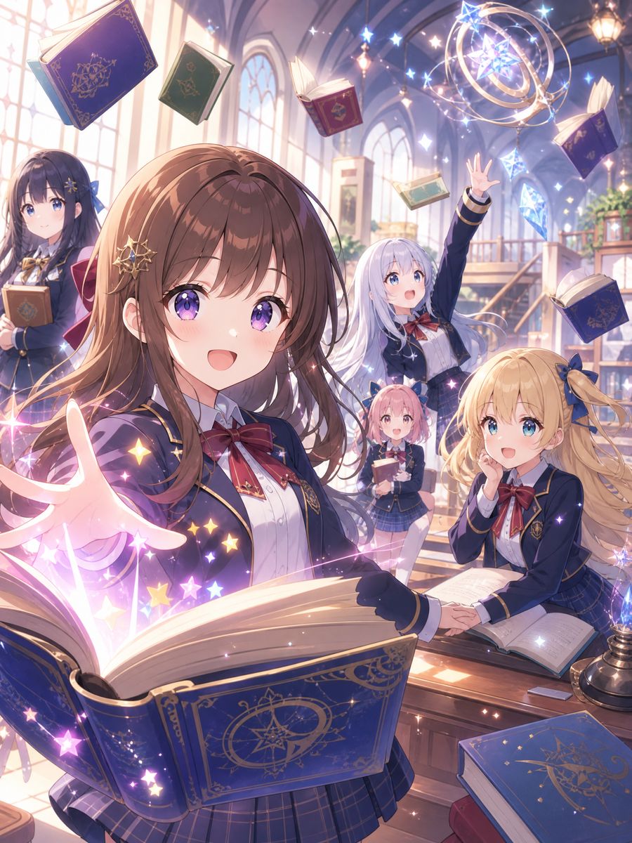 爆料吃瓜网动漫教程-魔法学院少女觉醒篇